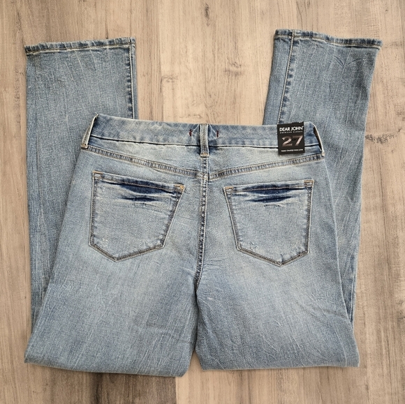 NWT - Dear John American Classic Light Wash Jeans Sz 27 - Picture 2 of 12